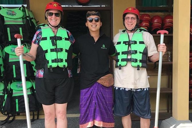 All Inclusive Bali Quad Bike and White Water Rafting - Lunch, Towels, and Shower Facilities: The Comfort Checkpoint