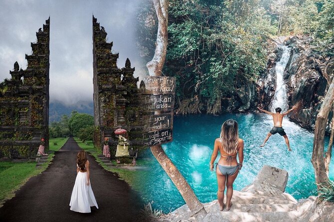 All Inclusive : Jumping Sliding at Aling- Aling Waterfall - Handara Gate - Lunch - What the $64 Price Really Buys (All-Inclusive, Not Just Tickets)