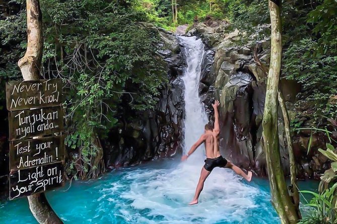 All Inclusive : Jumping Sliding at Aling- Aling Waterfall - Handara Gate - Lunch - Getting Picked Up: Comfortable Transport Makes the Day Work