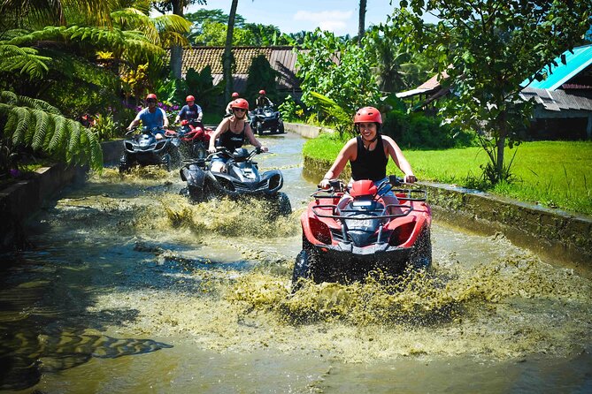 Amazing Kuber ATV Quad Bike Experience in Bali and Tunnel - The machine and the setup: automatic 250cc plus included gear