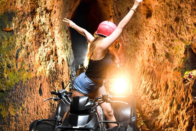 Amazing Kuber ATV Quad Bike Experience in Bali and Tunnel - On the trail: waterfalls, rice fields, caves, river crossings, and that tunnel