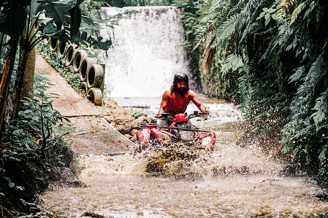 ATV Quad Bike Bali with Waterfall Gorilla Cave and Lunch - Gorilla Cave and the waterfall stop: what you should plan for