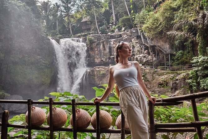 Bali Adventure ATV Quad Bike, Monkey Forest and Waterfalls - Tegenungan Waterfall: Iconic Views with Photo Time Built In