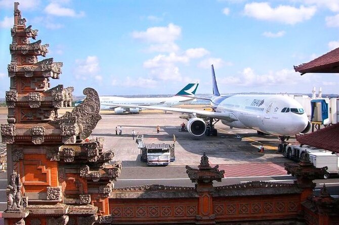 Bali Airport Transfer with English Speaking Driver - Handara Gate Photos: Framed by Black Stone Pinnacles