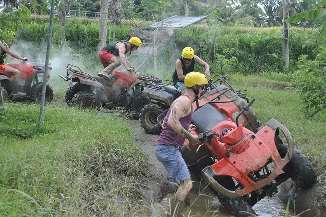 Bali ATV Combined with Mumbul Lake And Sangeh Monkey Forest - Entering Pertiwi Adventure: your jungle ATV ride on a 250cc quad