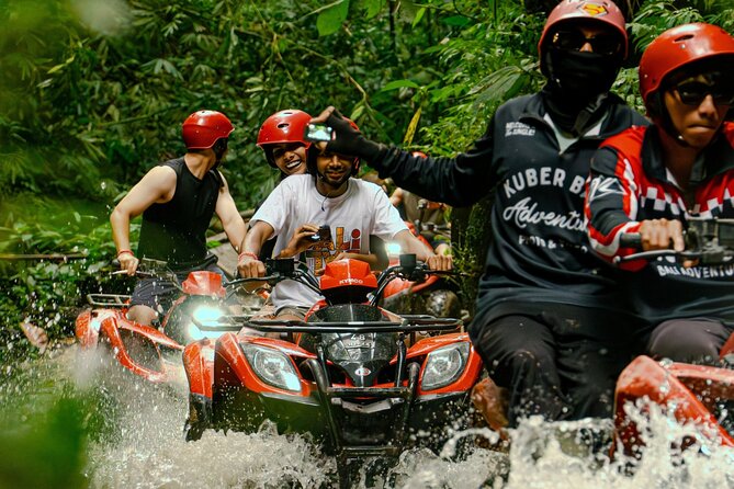 BALI ATV Kuber Through Historic Tunnel and Scenic Waterfalls - After the Quad: White-Water Rafting on a Scenic River