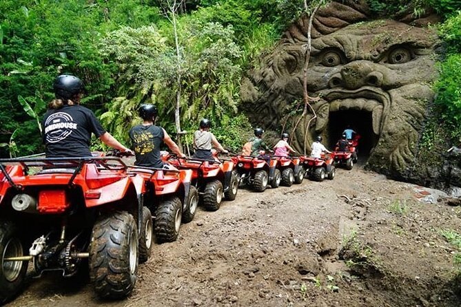 Bali ATV Quad Adventure - Ubud Monkey Forest and Waterfall - Tegenungan Waterfall: worth the trip, but go in with eyes open