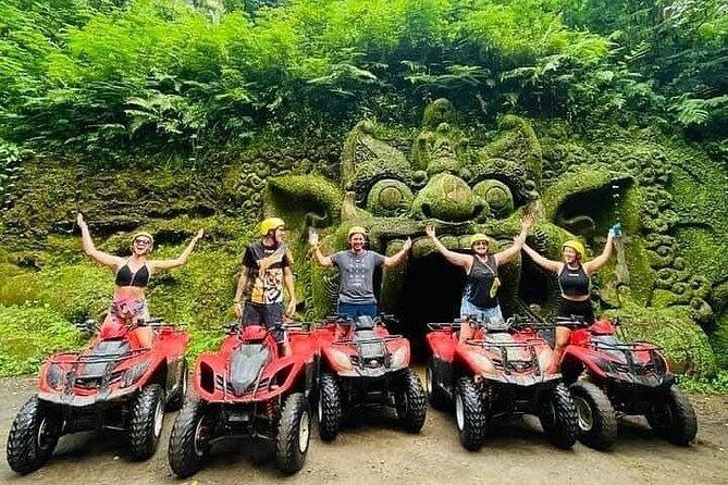 Bali ATV Quad Adventure Ubud Monkey Forest and Waterfall - Stop 1: Pertiwi Adventure ATV quad bike ride (the main event)
