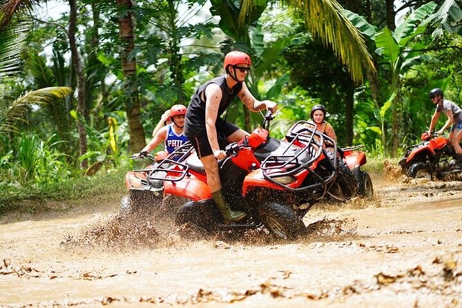 Bali ATV Quad Bike Adventure with Gorilla Cave Pass By Waterfall - Gorilla Cave and waterfall pass: what the terrain feels like