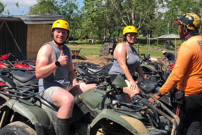 Bali Atv Quad Bike Through Tunnel and Waterfall - The quad bike ride: jungle, plantations, and rice-field views