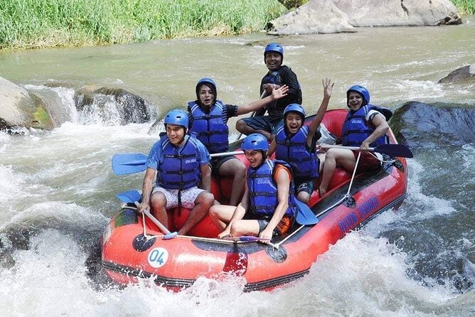 Bali ATV Quad Bike Through Tunnel, Waterfall, White Water Rafting - Lunch, lockers, showers, and the reset that saves your day