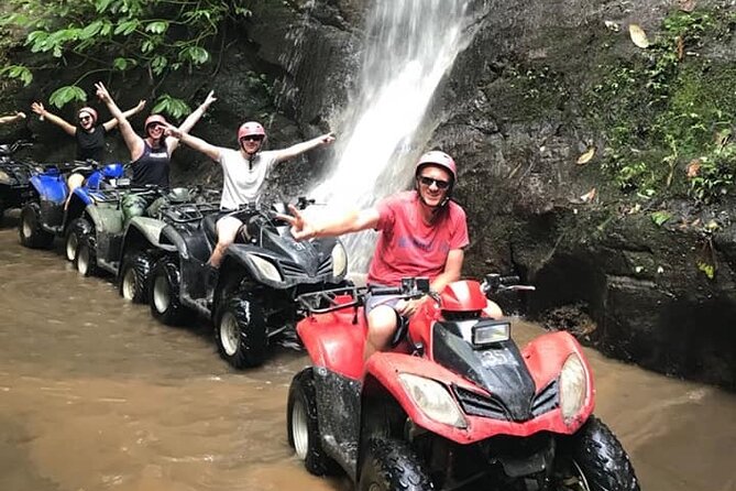 Bali ATV Quad Bike Through Tunnel, Waterfall, White Water Rafting - What to bring so you don’t hate the day