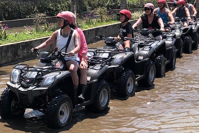 Bali ATV Quad Bike Through Tunnel, Waterfall, White Water Rafting - Safety, limits, and who should sit this out