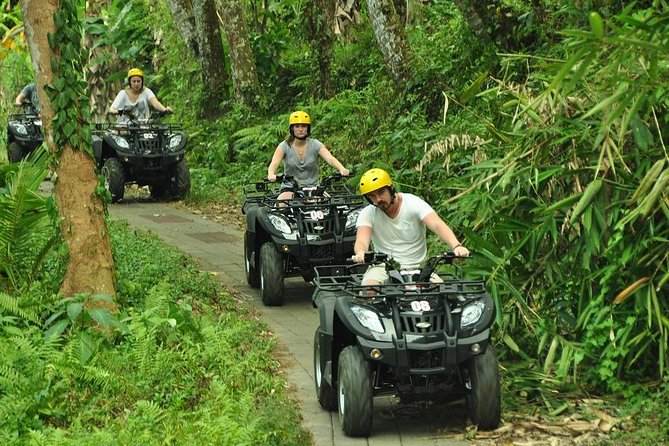 Bali ATV Ride Adventure & White Water Rafting with All-Inclusive - Included gear and facilities: what you get after getting wet and muddy