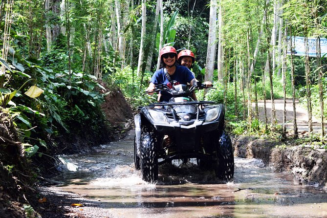 Bali ATV Ride Adventure with lunch - Tegenungan Waterfall by van: how to plan your swim time