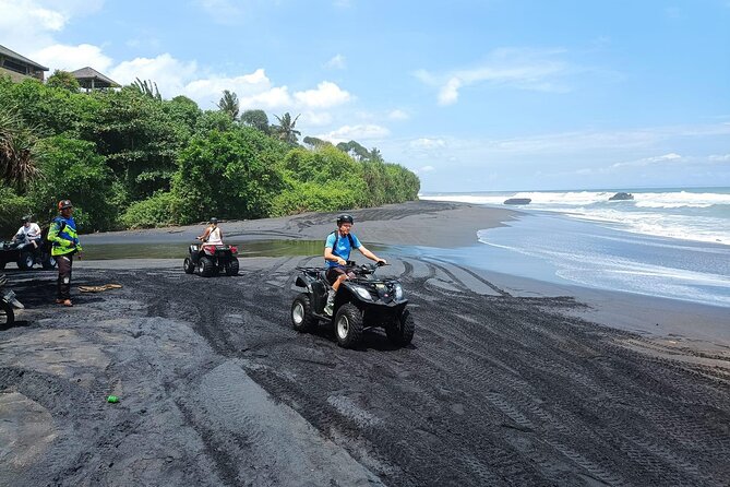 Bali ATV Ride In the beach sunset atv tour - Coastal Views Toward the Ubud Side: Driving With the Ocean in Your Head
