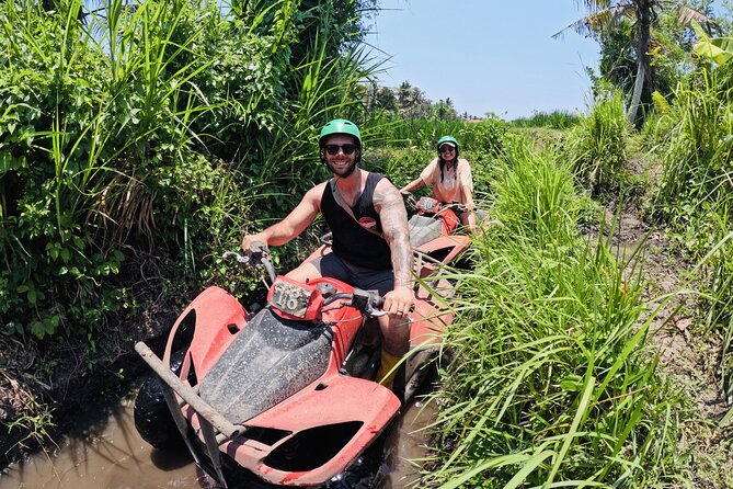 Bali ATV Ride Ubud Waterfall, Ricefield,River,Barong Cave, Lunch - Entering Singapadu: where the ATV ride in Ubud really starts