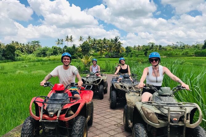 Bali ATV Ride waterfall jungle and rice fild track ubud - Ubud ATV Riding: Why This Route Feels More Like an Adventure