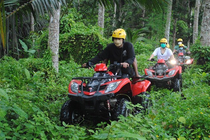 Bali ATV Ride waterfall jungle and rice fild track ubud - Ride Style: Single vs Tandem Quad Bike (Pick What Matches Your Day)