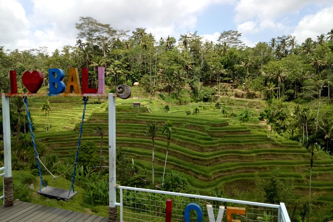 Bali ATV Ride with Jungle Swing and Rice Terrace Tour - Tegalalang rice terraces: sightseeing plus a walk through paddies and meet local farmers