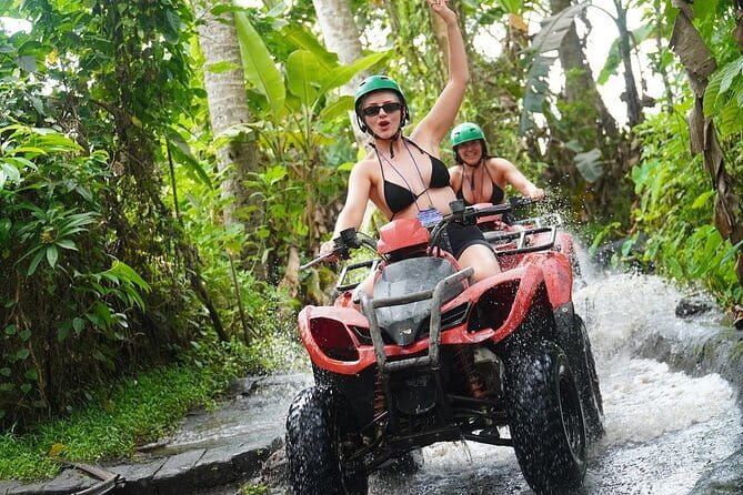Bali ATV Ride with Waterfall Dragon Cave and Lunch by Penidago - The Real Deal at ATV Green Bali Adventure