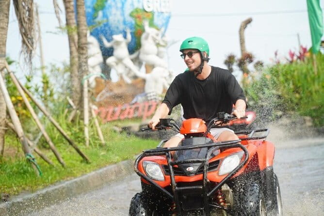 Bali ATV Ride with Waterfall Dragon Cave and Lunch by Penidago - Trail Time: Jungle Paths, Rice Fields, and Village Roads