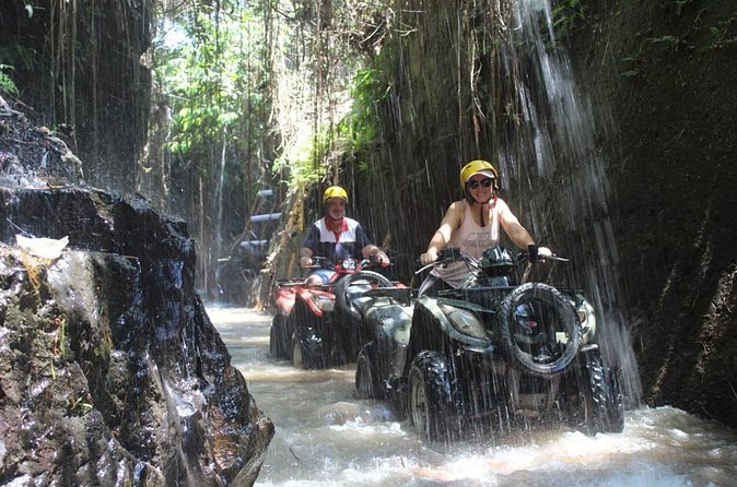 Bali Atv Riding through Cave and Waterfall - Fast and Muddy Area: Expect Mess, Not Mayhem
