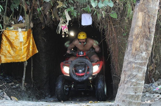 Bali Atv Riding through Cave and Waterfall - Insurance Covered and Equipment Provided: Peace of Mind While You Ride