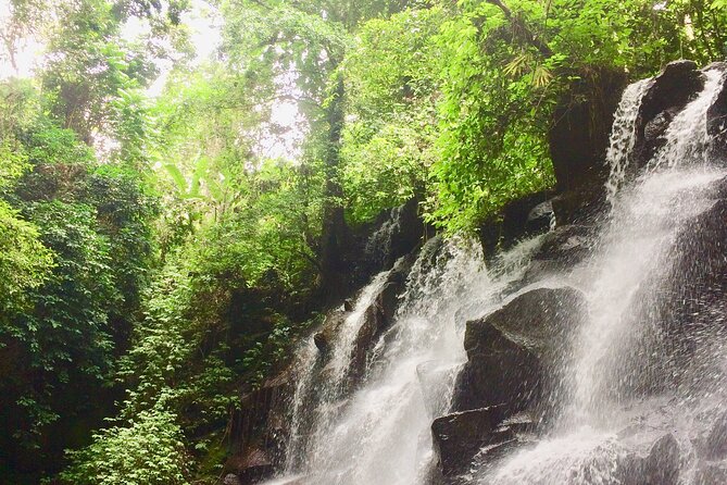 Bali best waterfall - Kanto Lampo: rocky cascade drama and quick photo payoff