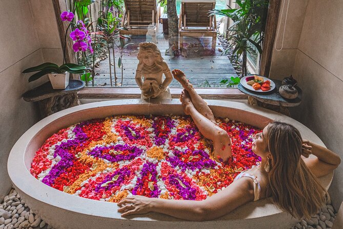 Bali Flower Bath, Massage & Tirta Empul Experience (Private & All-Inclusive) - Ubud Traditional Spa: flower bath plus massage for about 2.5 hours