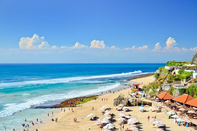 Bali Half-Day Uluwatu Temple Sunset, Kecak Dance, Dinner - Uluwatu Cliff Temple sunset: the view does the heavy lifting