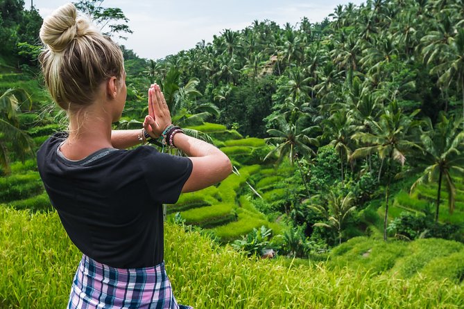 Bali Instagram: Gate of Heaven Temple Tour - Mahagiri panoramic lunch: rice-field views while you reset