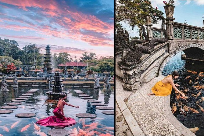 Bali Instagram Tour and Sunrise at gate of heaven - Tukad Cepung cave waterfall: cold air and a slower approach