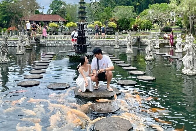 Bali Instagramable Tour: Gates of Heaven Lempuyang - Water Palace - Waterfall - Tirta Gangga Water Palace: a royal water break that’s built for photos