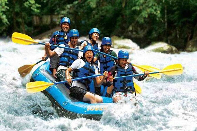 Bali Jungle White Water Rafting Adventure - Safety briefing first, then real paddling on Class II–III