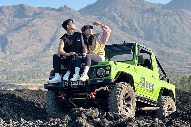 Bali Mount Batur Jeep Sunrise and Black Lava Jeep Tour - 4WD Jeep Ride Without Hiking to the Sunrise Viewpoint