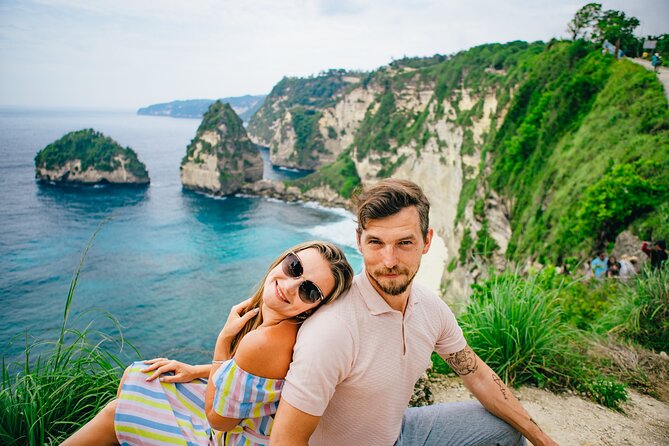 Bali-Nusa Penida. East Part. Private car. All-inclusive - Diamond Beach (Pantai Diamond): Newer Access, White Sand, and Swimming Time