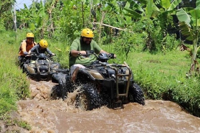 Bali Quad Bike Adventure - Monkey Forest and Tegenungan Waterfall - Private Transfers, Welcome Drink, Lunch, and Showers: The Logistics Win