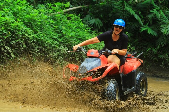 Bali Quad bike ATV passing through Waterfall, Cave & Rice fields - Included Lunch, Shower, and the Extras That Add Real Value