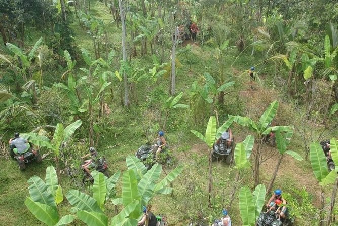 Bali Quad bike ATV passing through Waterfall, Cave & Rice fields - Doni Bali Driver and the Personal Touch on the Road
