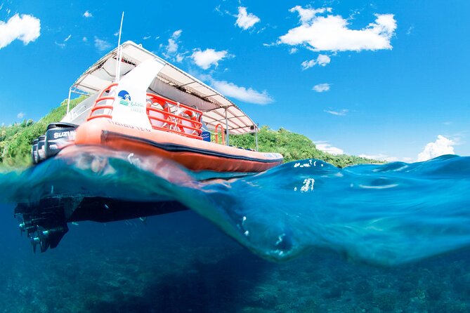 Bali Reef Cruise and Lembongan Island Day Trip - Unlimited banana boats and a 35-meter slide: the main event