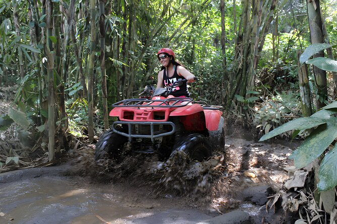 Bali River Tubing and ATV Ride Packages : Best Quad Bike Trip - Stop 1: Gekko Tubing Bali on the River (Expect Class II Fun)
