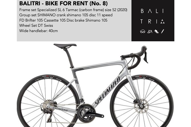 Bali road bike hire / rent - Key Highlights at a Glance