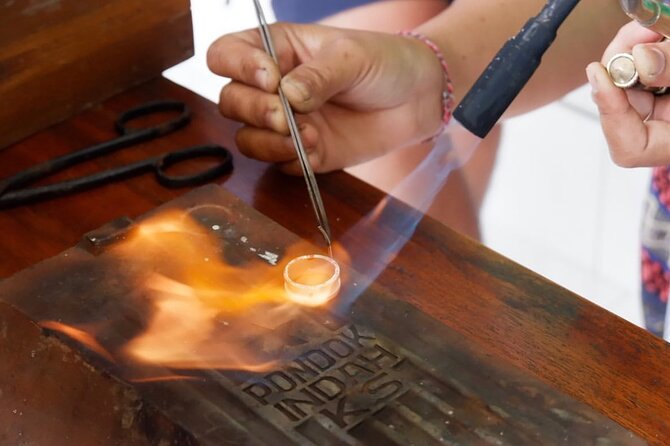 Bali - Silver Jewelry Making Class - The Hands-On Steps: Shaping, Cutting, Cleaning, Finishing