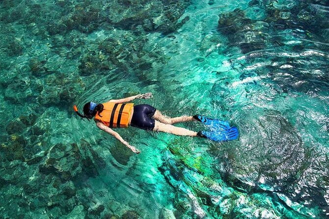 Bali Snorkeling 2 Spots & ATV Quad Bike with Lunch & Transfer - The snorkeling plan: calm water, corals, and Nemo odds