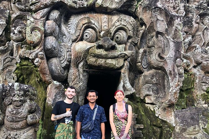 Bali Swing Hot Spring And Waterfall Private Guided Tour - Tegenungan Waterfall: Jungle Green and a Top-View Photo Moment