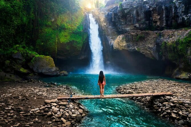 Bali: Ubud (Temple, Spring, Rice Terraces, & Waterfall) - Tirta Empul Holy Temple: holy spring purification, up close