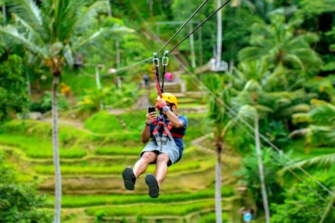 Bali Ubud Zipline and ATV Quad Bike Adventure - Zip-line at Uma Ceking Resto And Swing: what you’ll see and how to be prepared