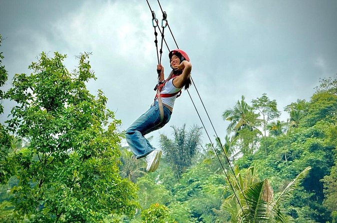 Bali Ubud Zipline, Monkey Forest and Waterfall Adventure - Price and logistics: what $27.36 really includes