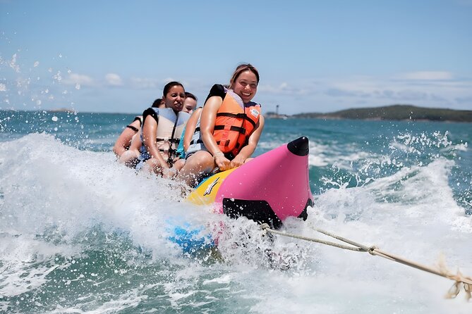 Bali Water Sport Jumbo Packages - Banana boat and flying fish: fun, but not always the full fantasy